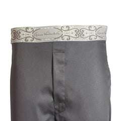 Twill Charcoal Shade Pant - Foxy Garments