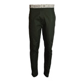 Twill Dark Green Pant - Foxy Garments
