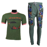 "ADVENTURE" 03-Tone Track Suit - Foxy Garments