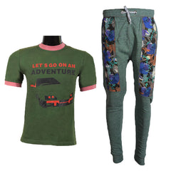 "ADVENTURE" 03-Tone Track Suit - Foxy Garments