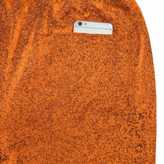 Oversized Ribbed Knit Street-Joggers – Burnt Orange