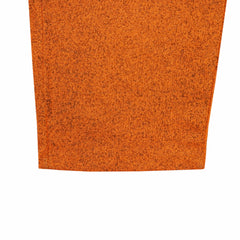 Oversized Ribbed Knit Street-Joggers – Burnt Orange