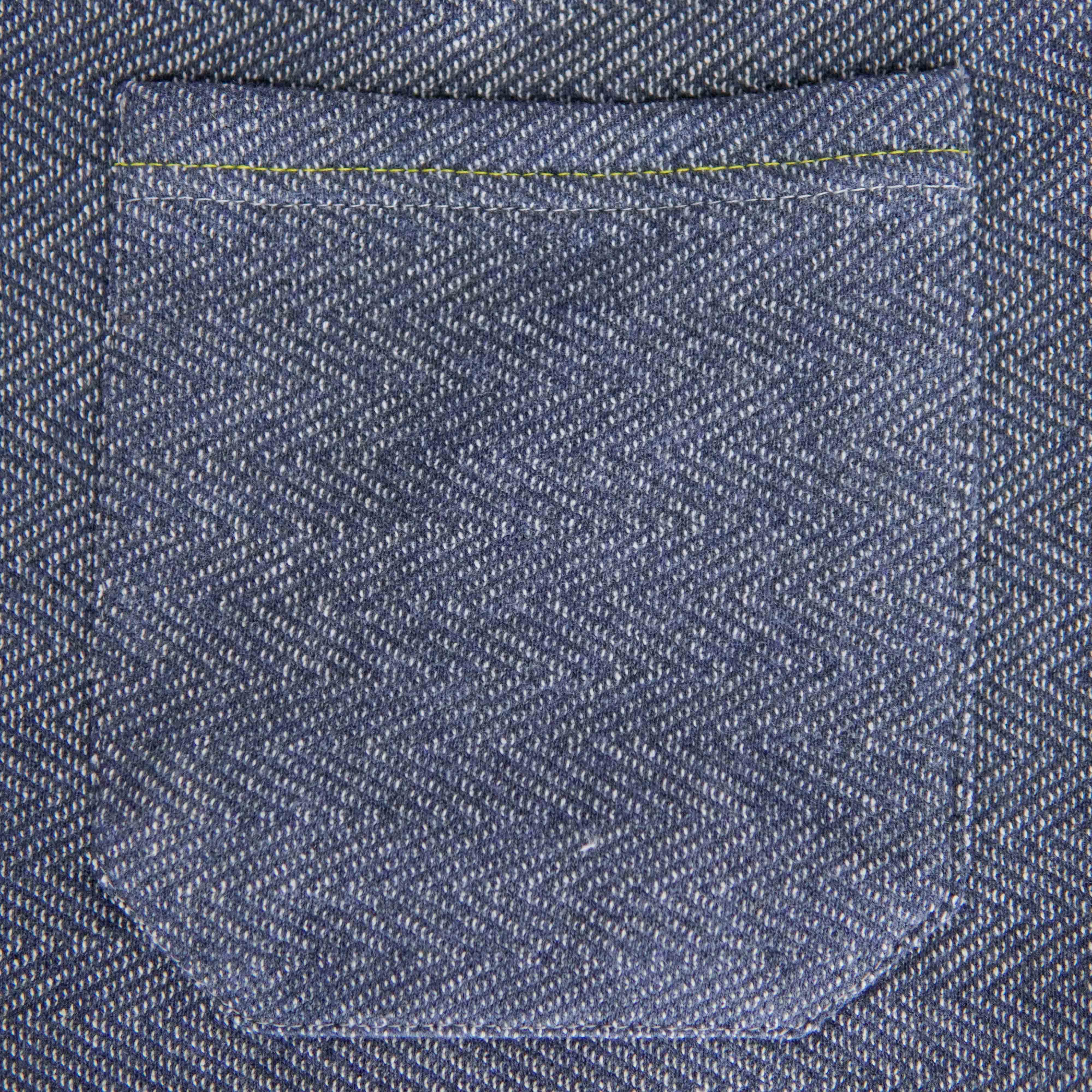 Blue Dotted & Linning Short - Foxy Garments