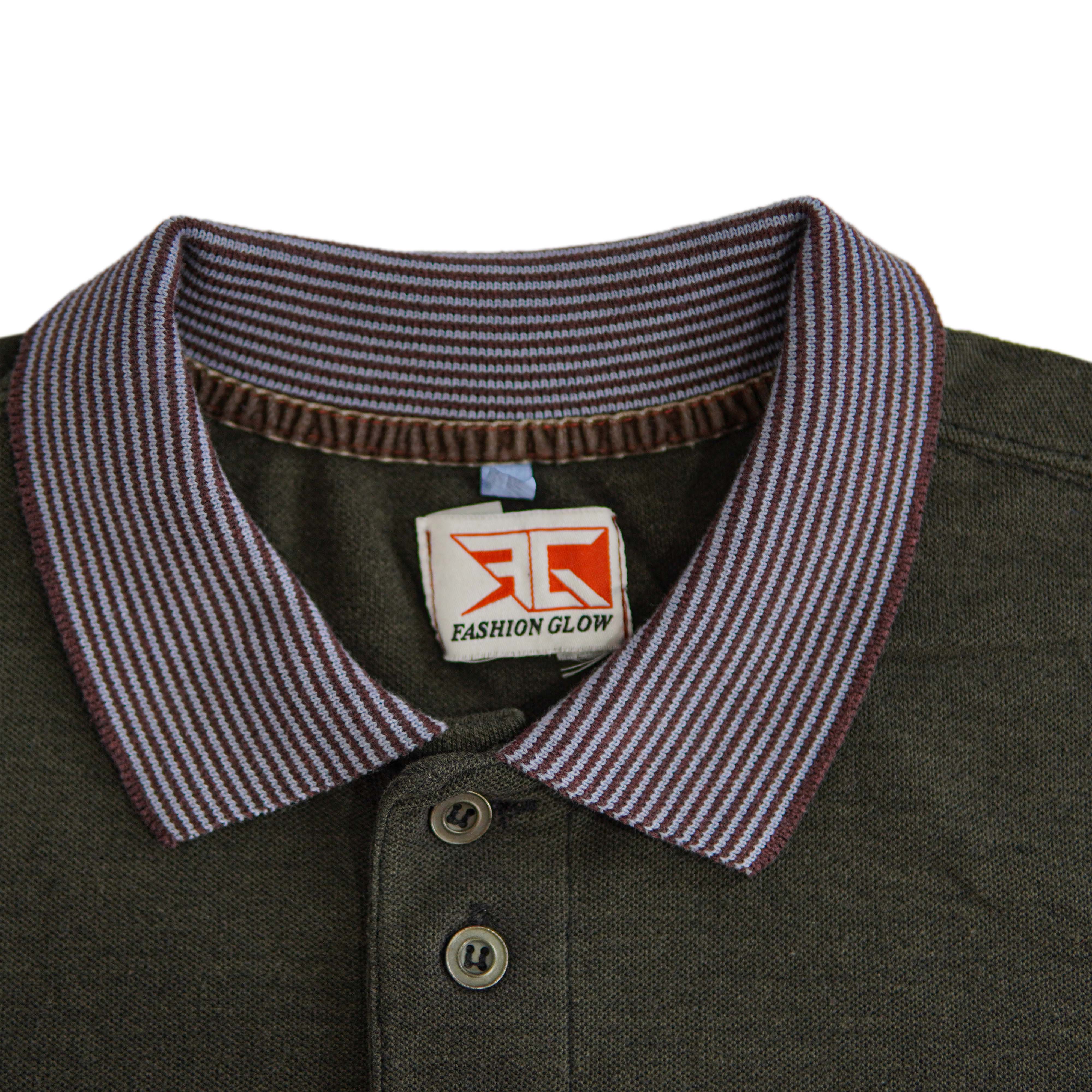 GREEN 03-Tunic Shade Polo Shirt
