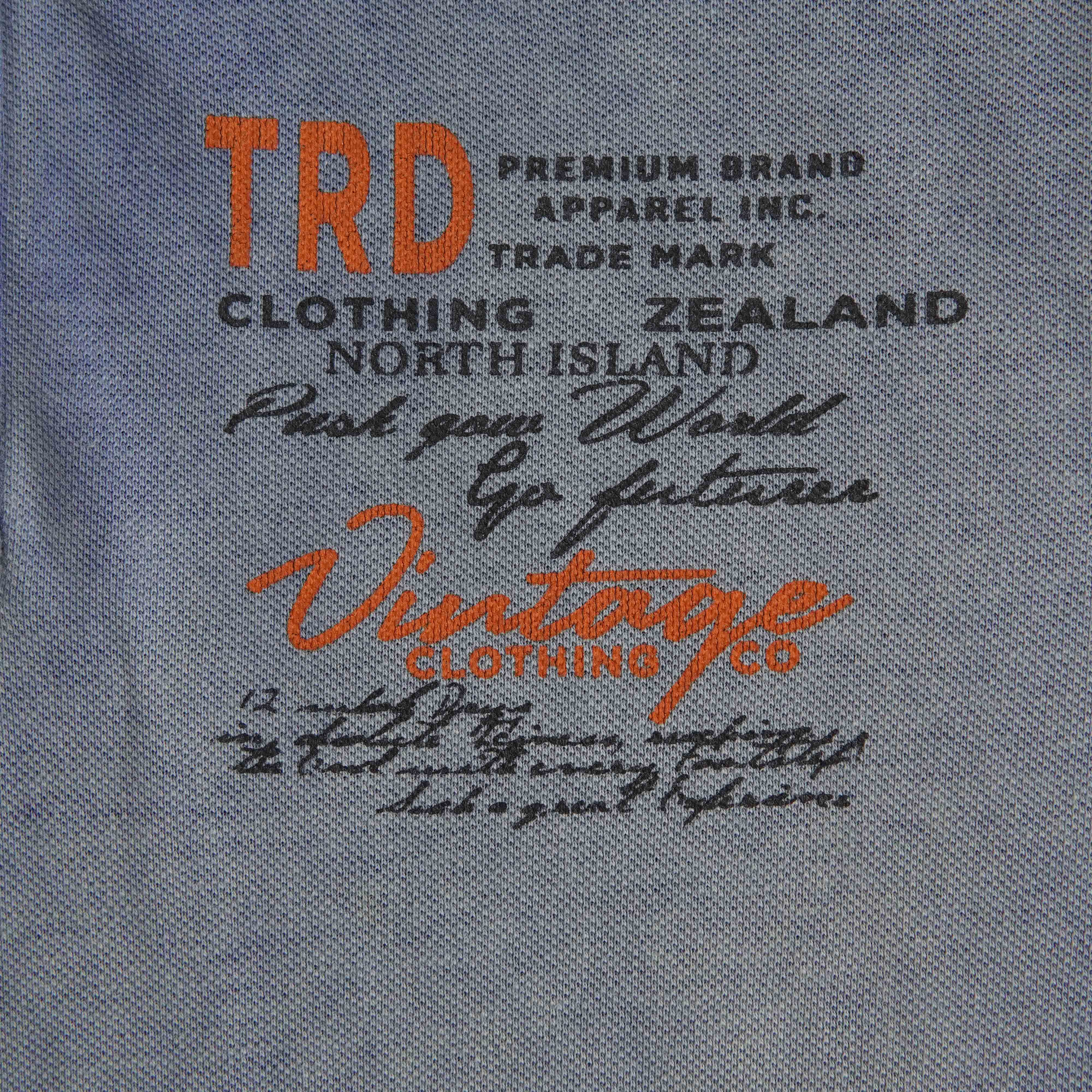 Women's Sky Blue Shaded Polo Shirt