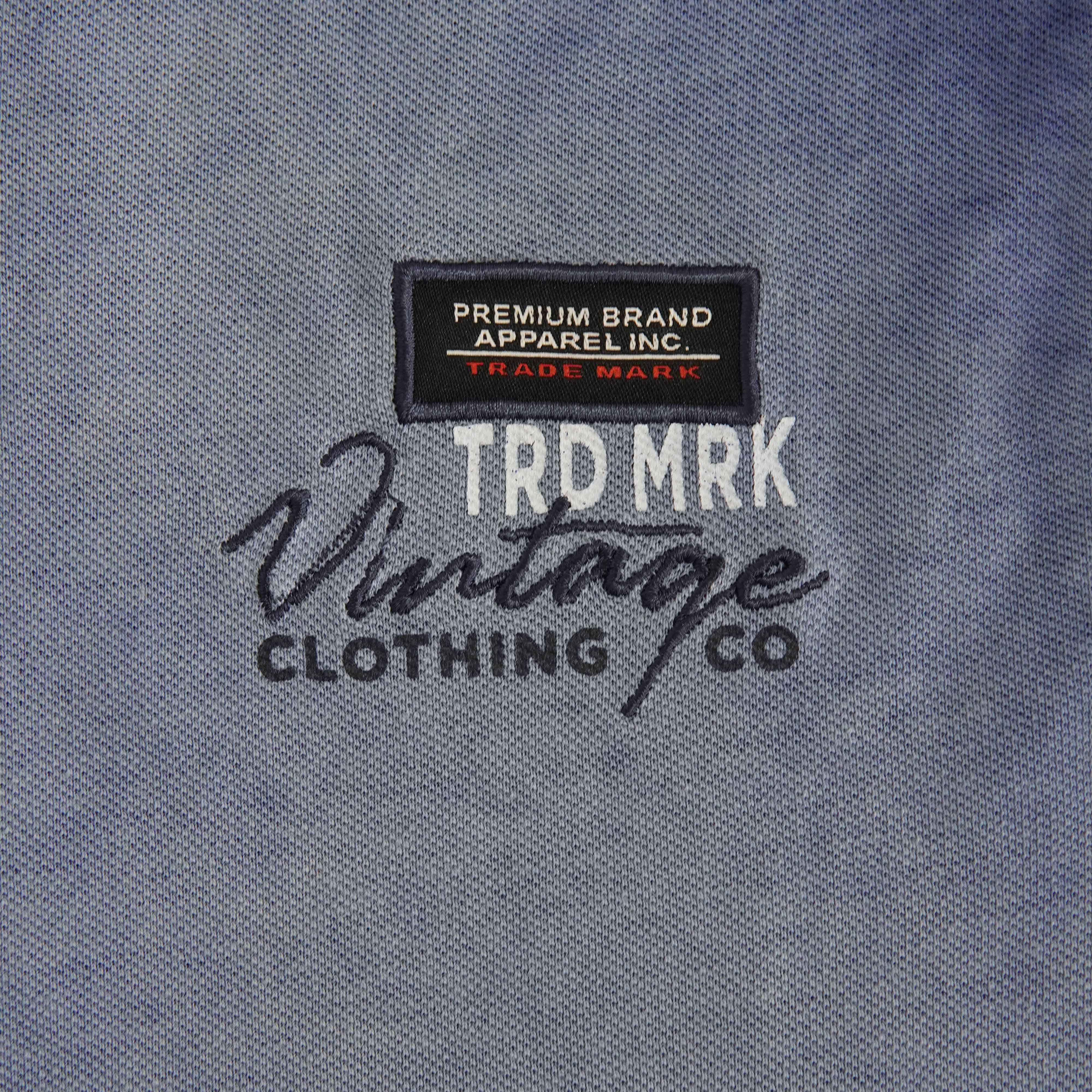 Sky Blue Shaded Polo Shirt - Foxy Garments