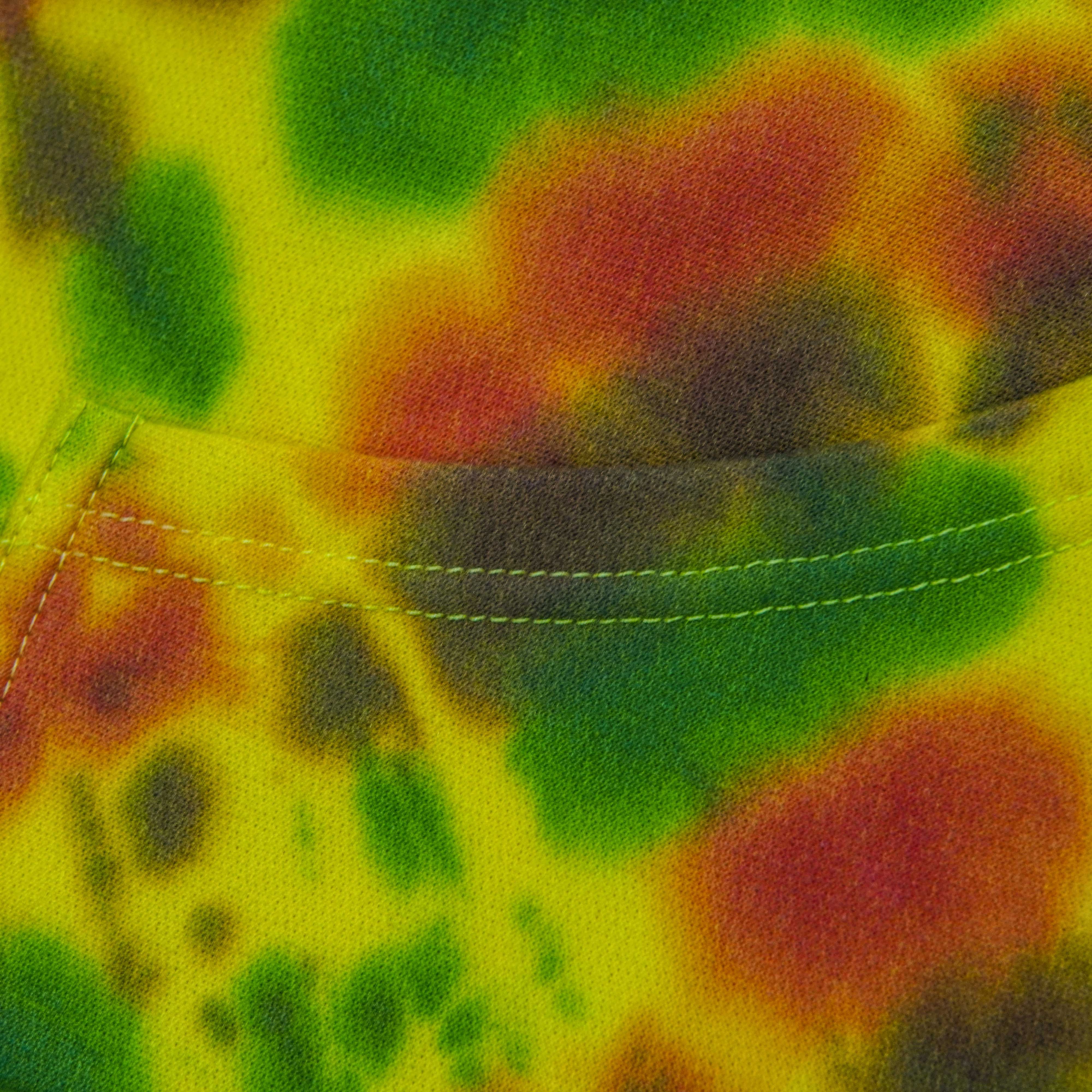 Orlando Yellow Shade Tie & Dye Hoodie