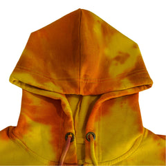 Orlando Fire Effect Tie & Dye Hoodie