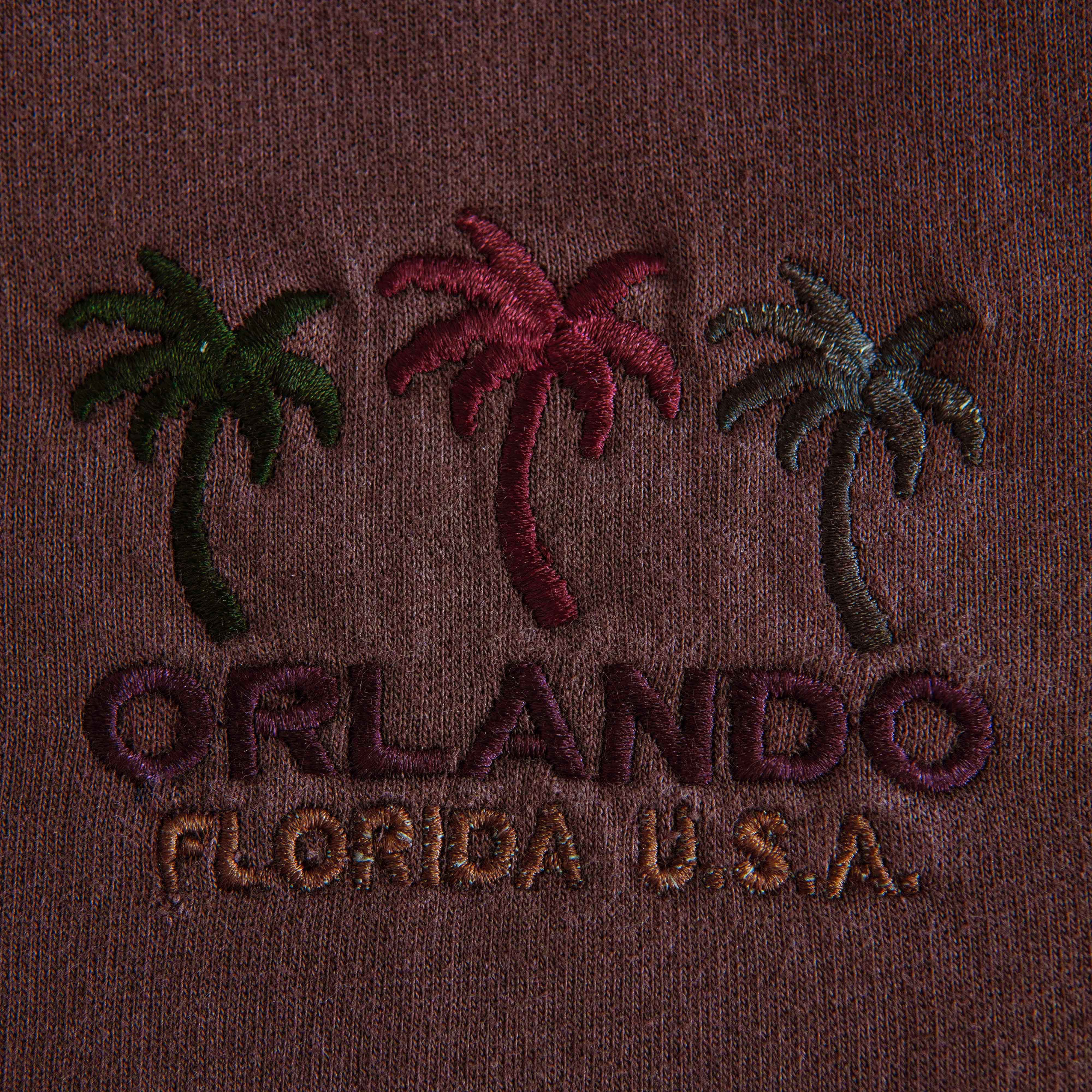 Dark Color Orlando Hoodie With Contrast Rib