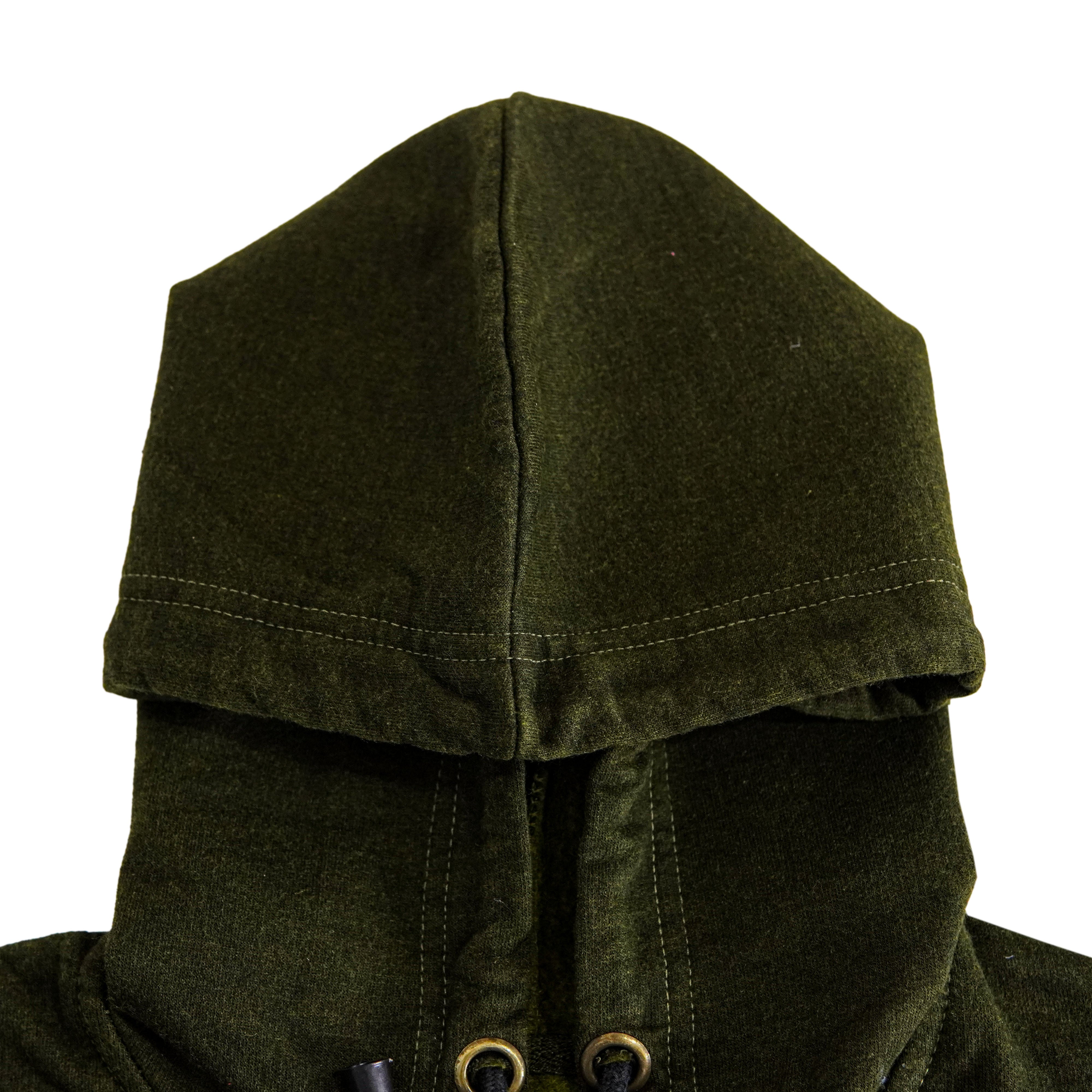 03-Tone Velvet Effect Orlando Hoodie