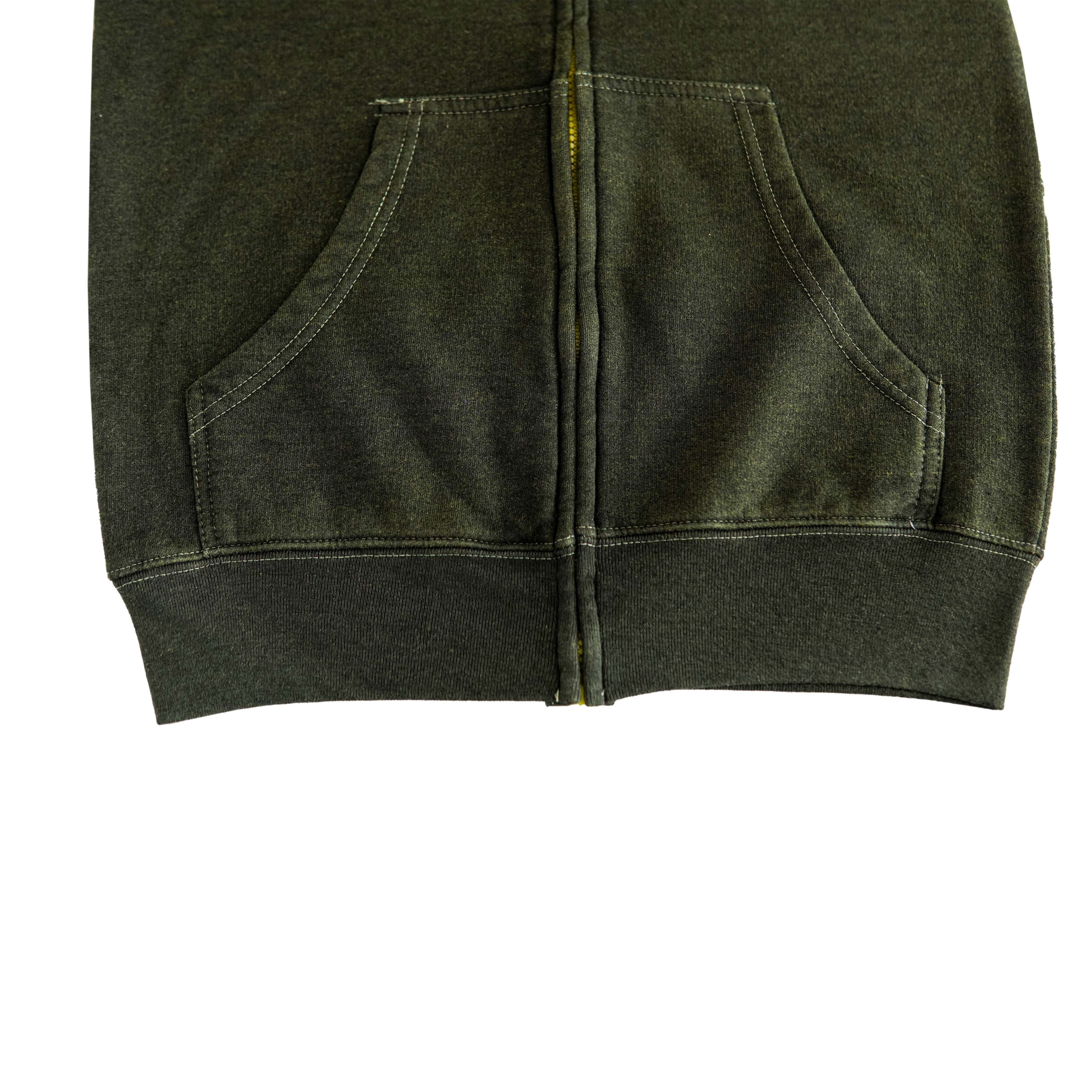 03-Tone Velvet Effect Orlando Hoodie