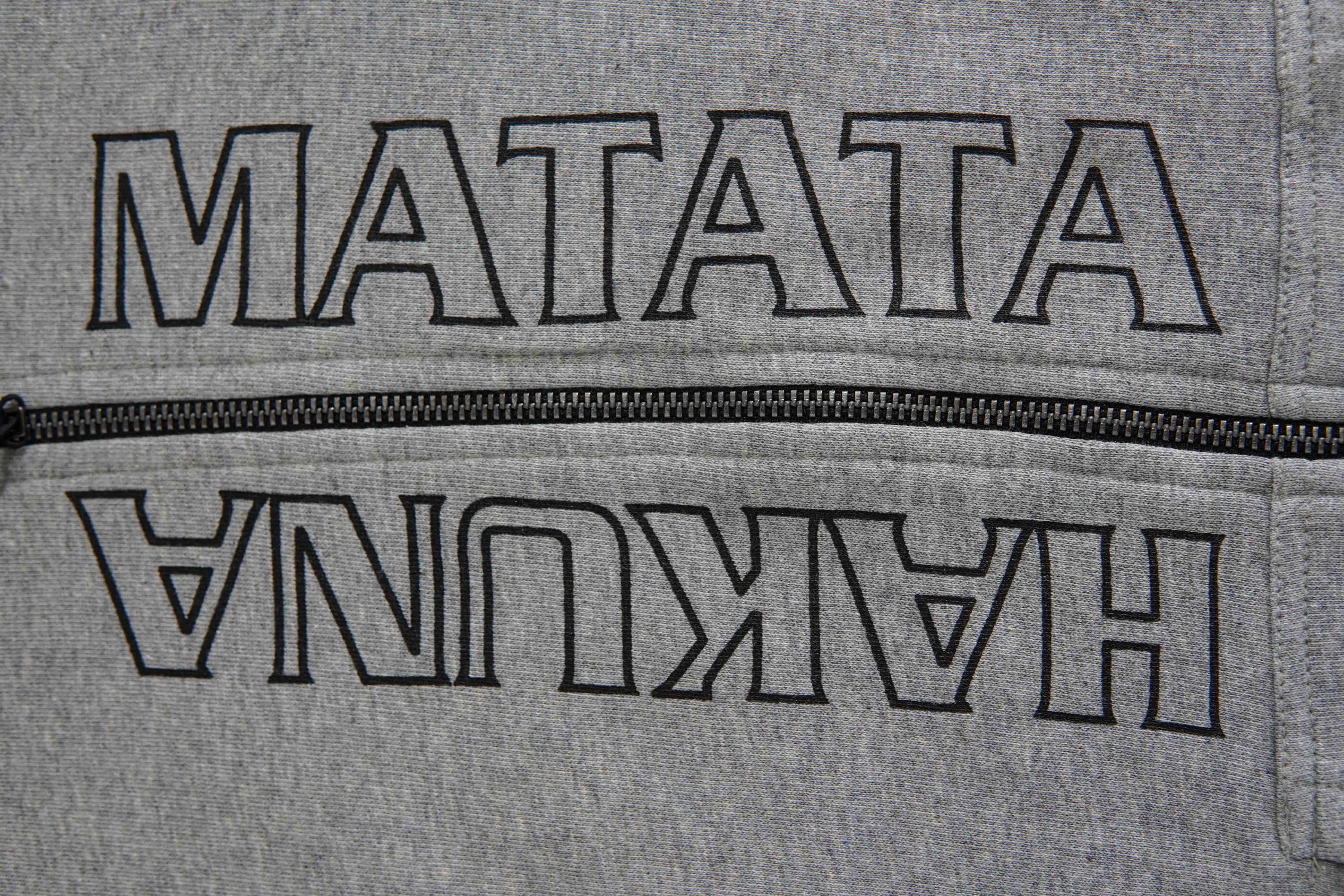 "HAKUNA MATATA" Plain Hoodie