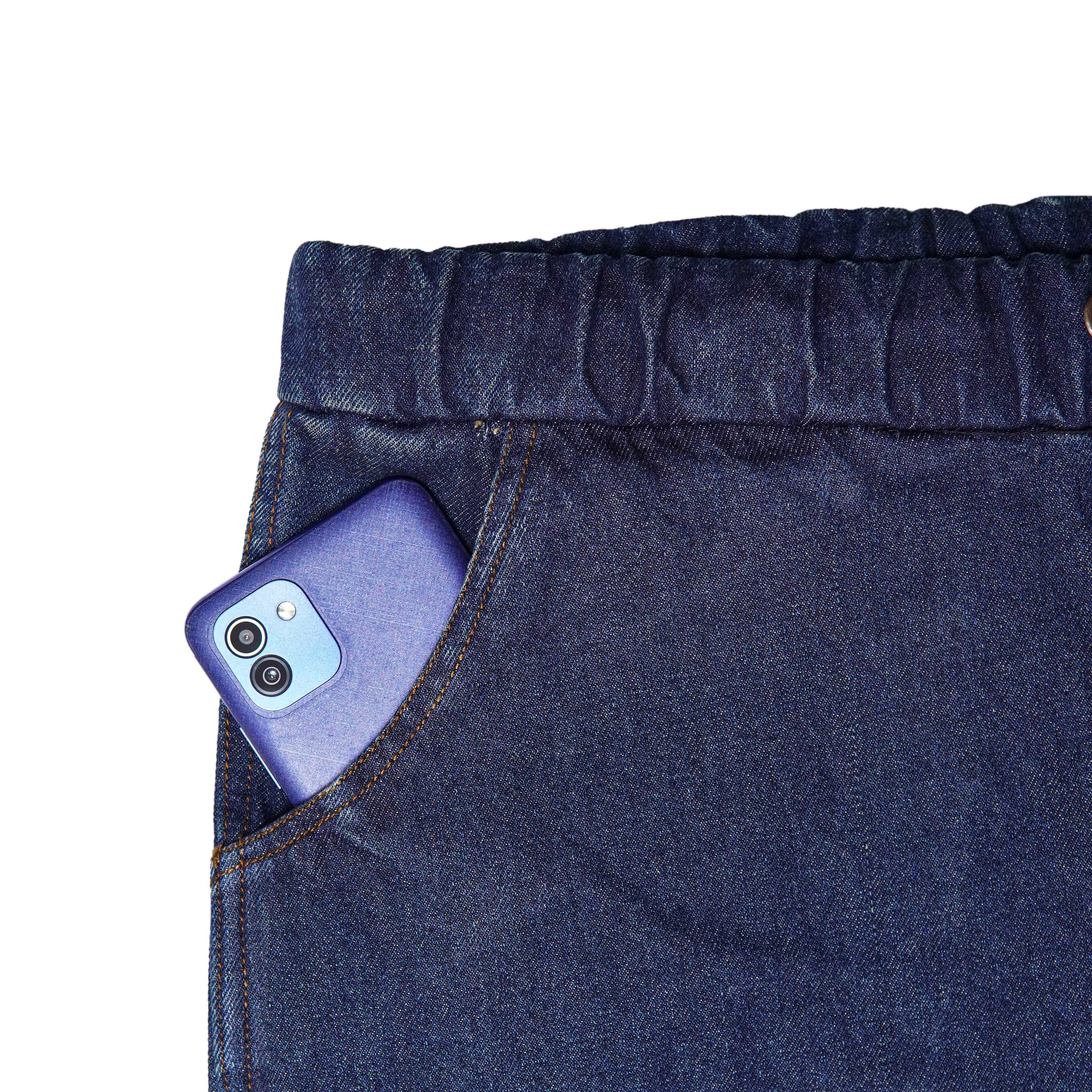 Stars Effect Denim Suit - Foxy Garments