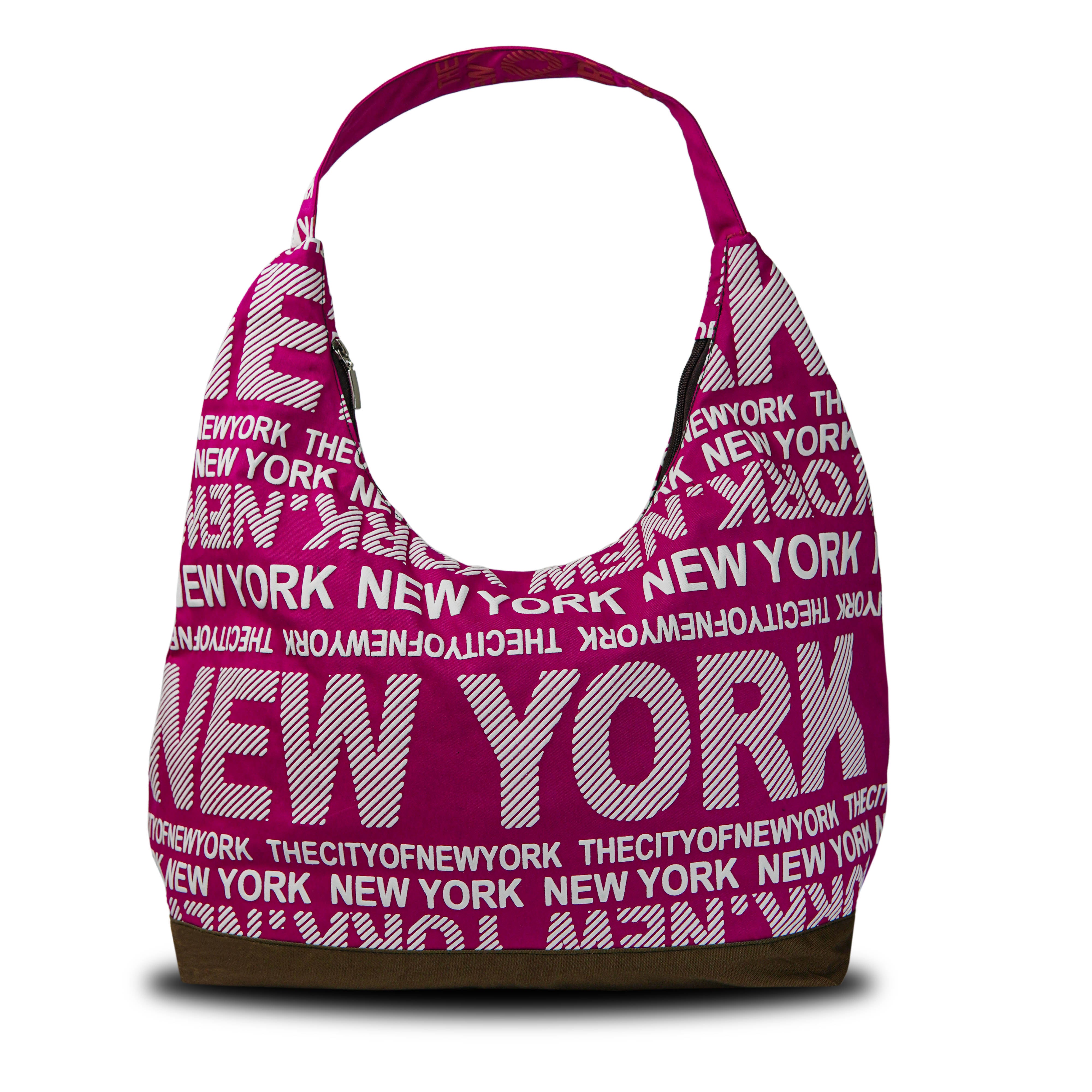 New York Printed Bag - Foxy Garments