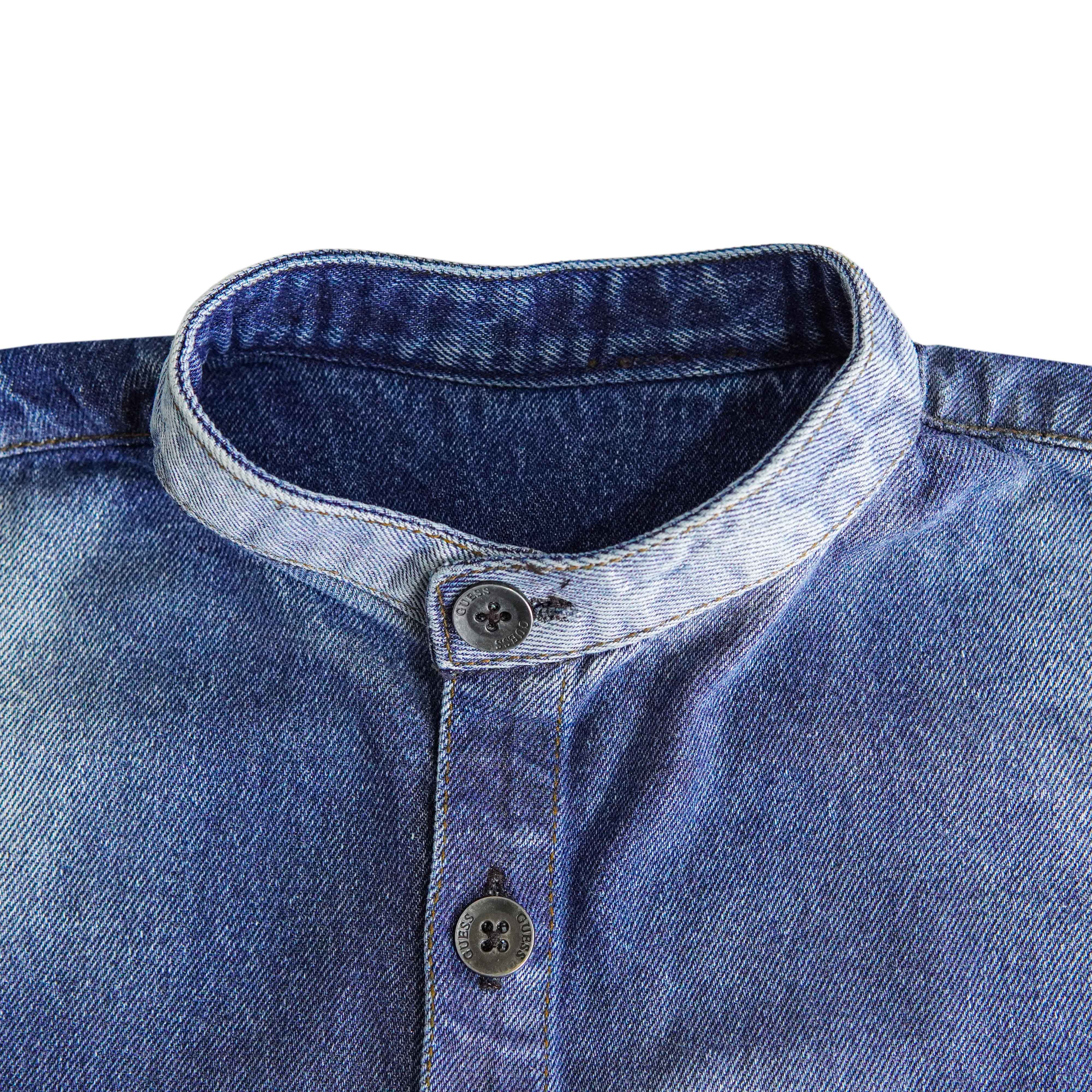 Center Shade Denim Suit - Foxy Garments