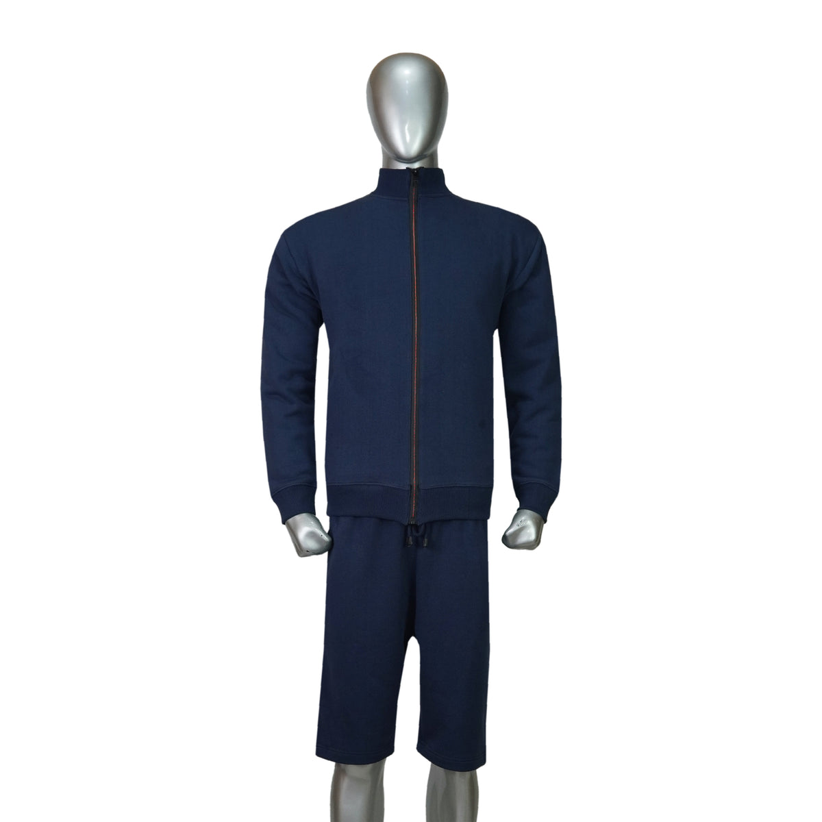 Full Zip Long Sleeve Sweat Shirt and Short Tracksuit "610" GSM