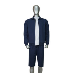 Full Zip Long Sleeve Polo Shirt with Short TrackSuit "610" GSM