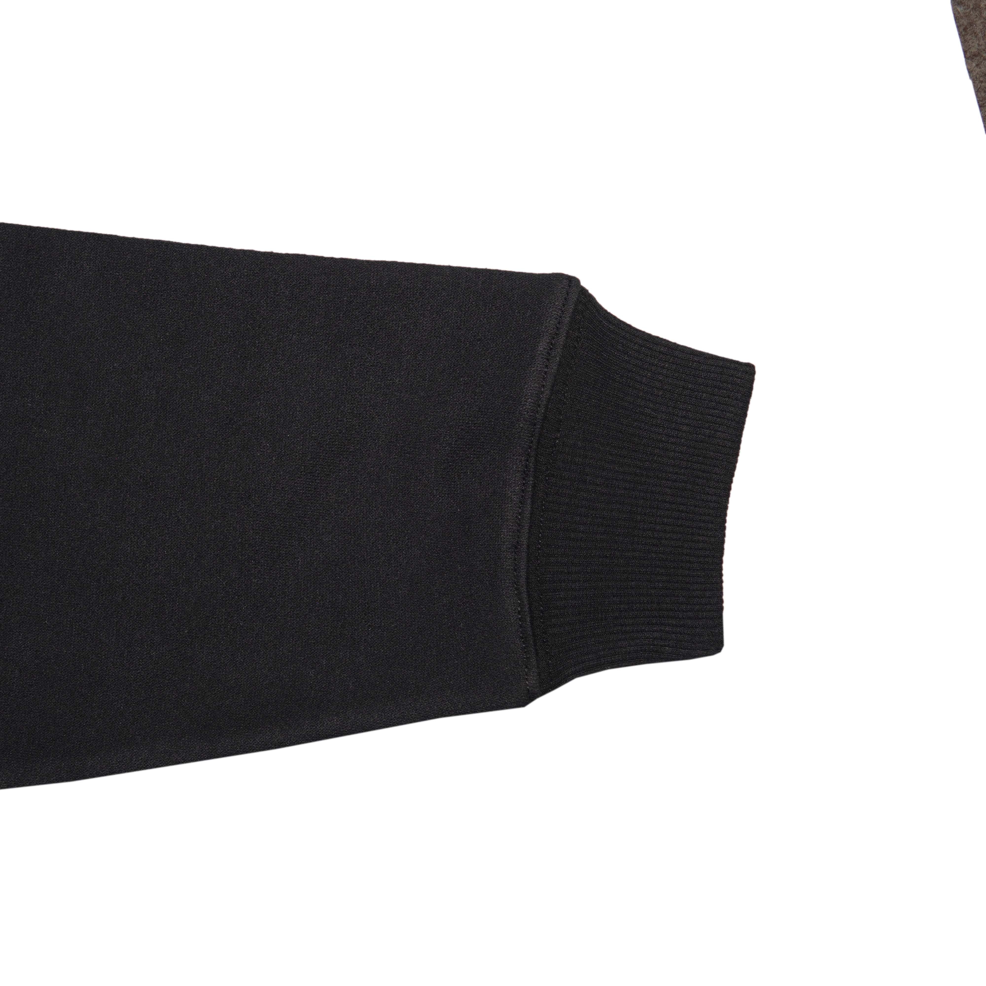 Long Sleeve Placket Polo Shirt with Short Tracksuit