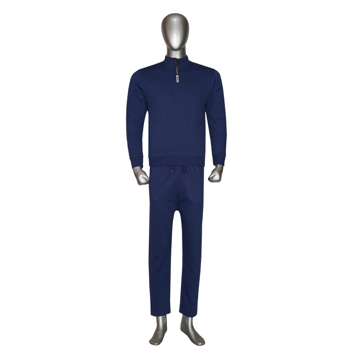 Quarter Zip Long Sleeve Sweatshirt with Trouser Tracksuit