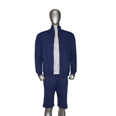 Full Zip Long Sleeve Sweatshirt with Shorts Tracksuit