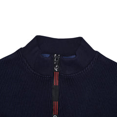 Men’s Full-Zip Sleeveless Rib Sweatshirt