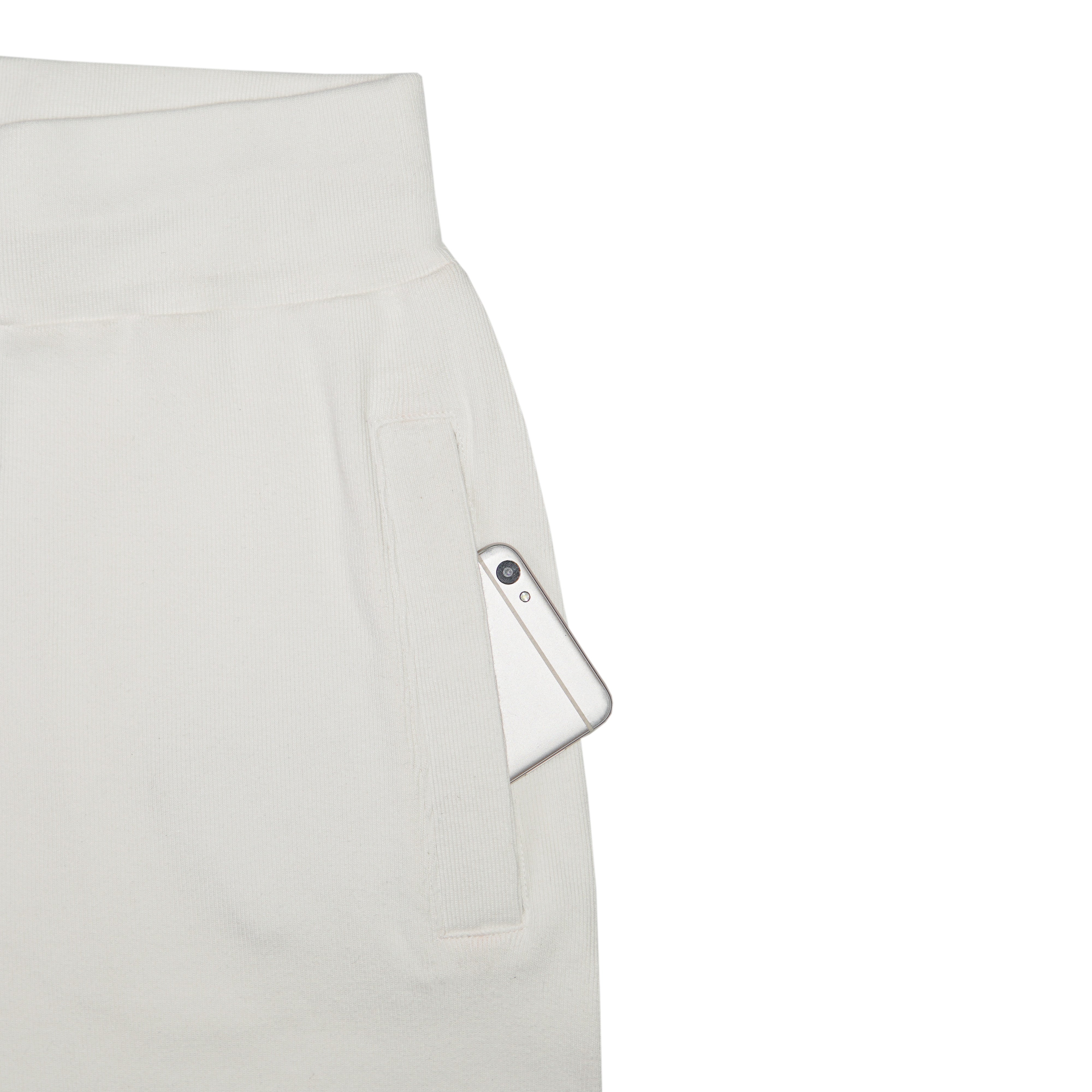 Quarter Zip Long Sleeve Rib Sweatshirt with Rib Trouser