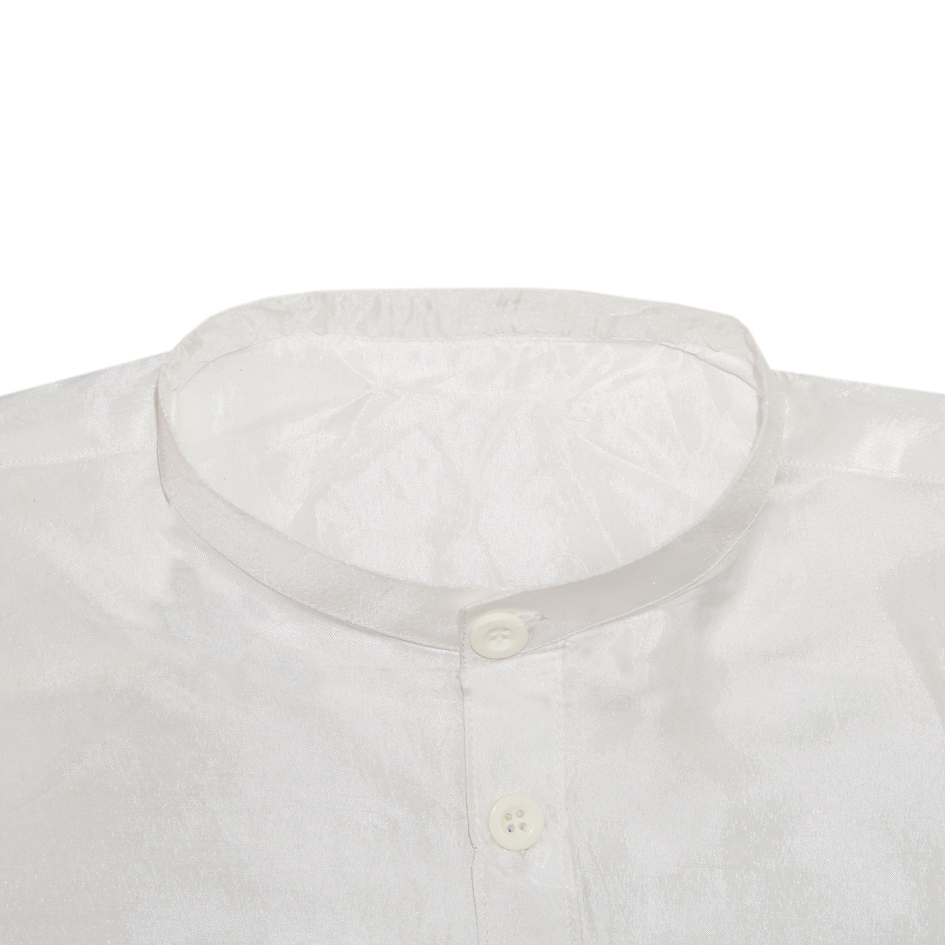 Shaded Short Sleeve Paper Shirt & Silk Lounge Trouser