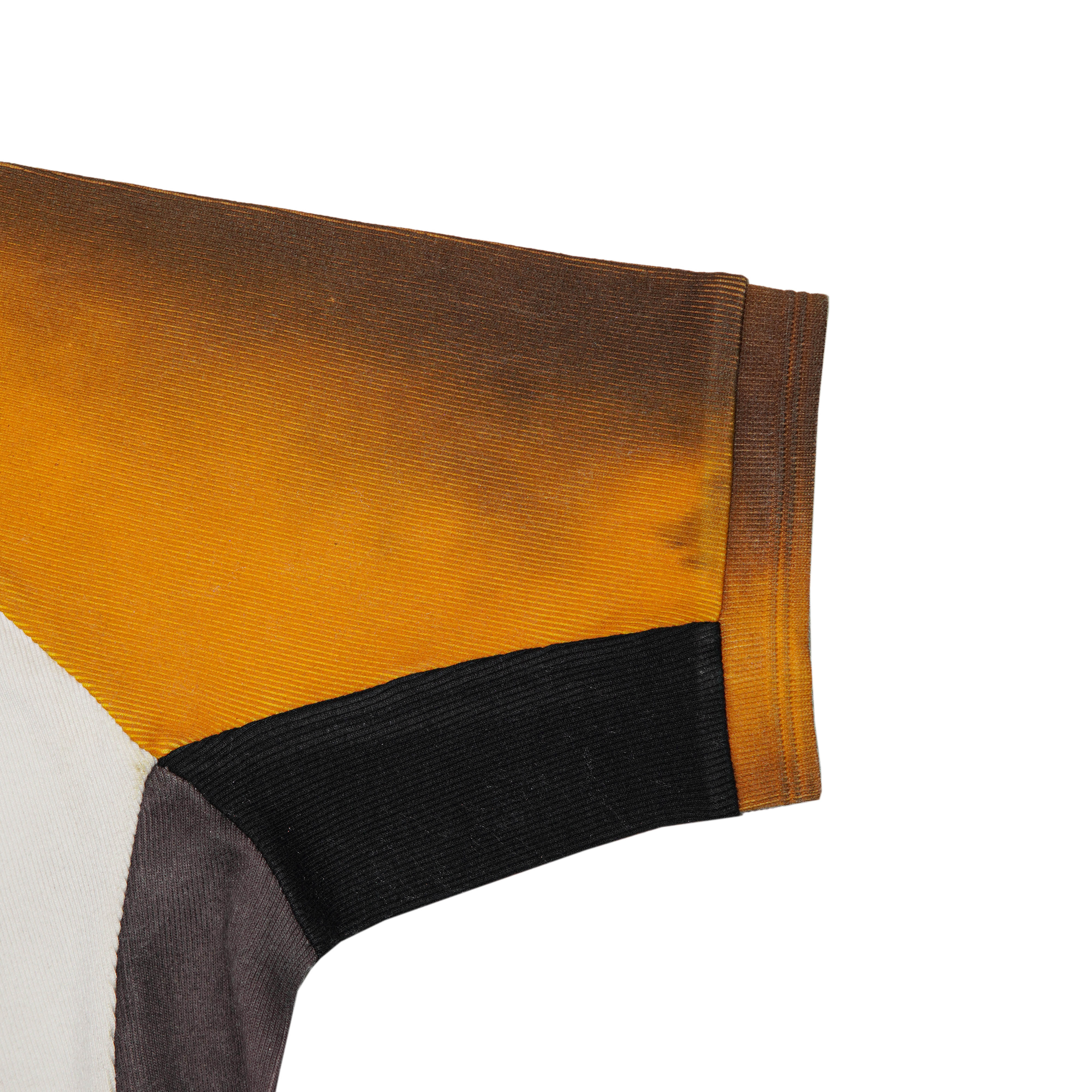 Men’s Raglan Sleeve Zip Polo Shirt with Side Panel