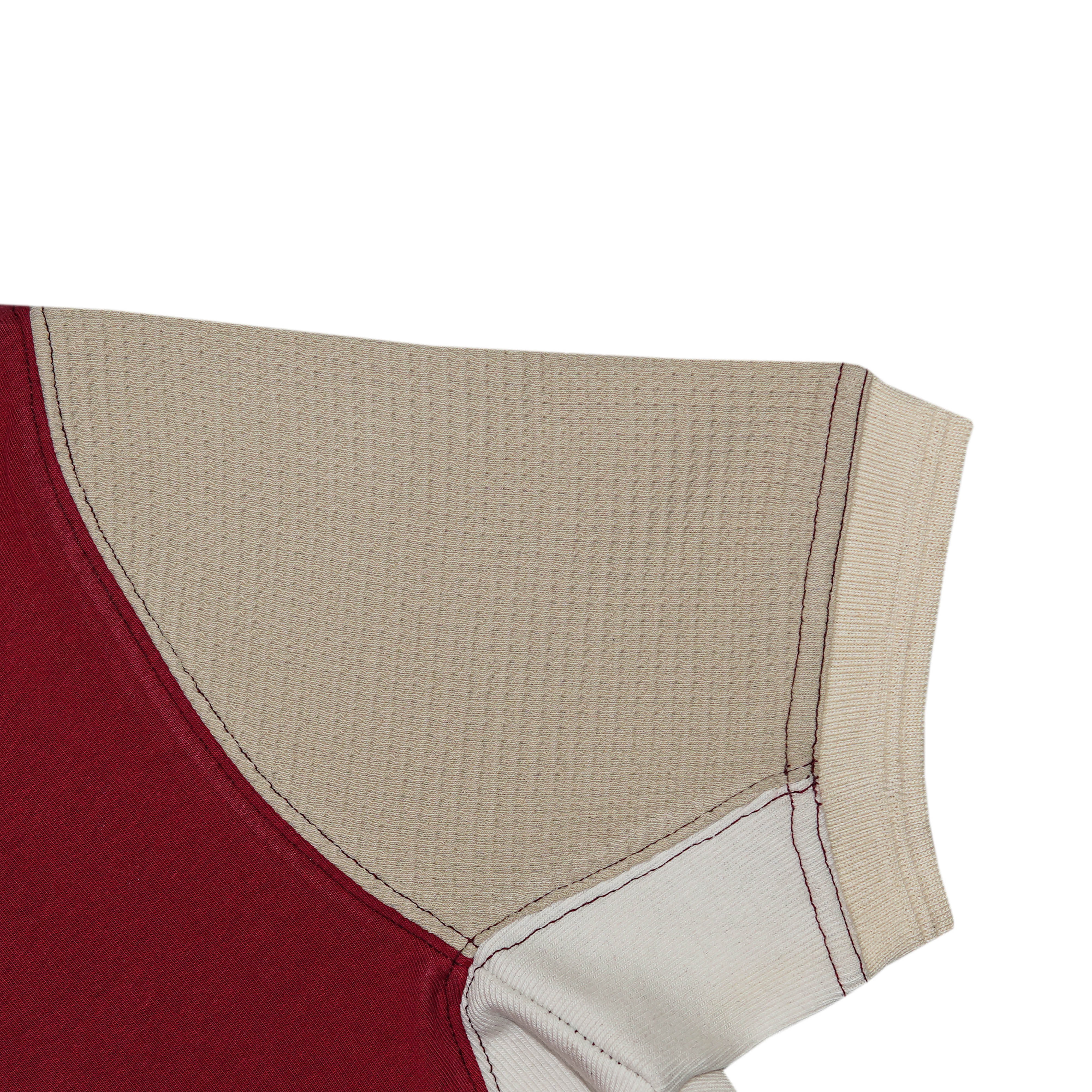 Contrast Sleeve Side Panel Polo-Shirt With Short Tracksuit