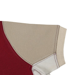 Contrast Sleeve Side Panel Polo-Shirt With Trouser Tracksuit