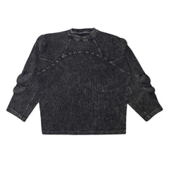 Vintage Wash Thermal Padded Sweat Shirt