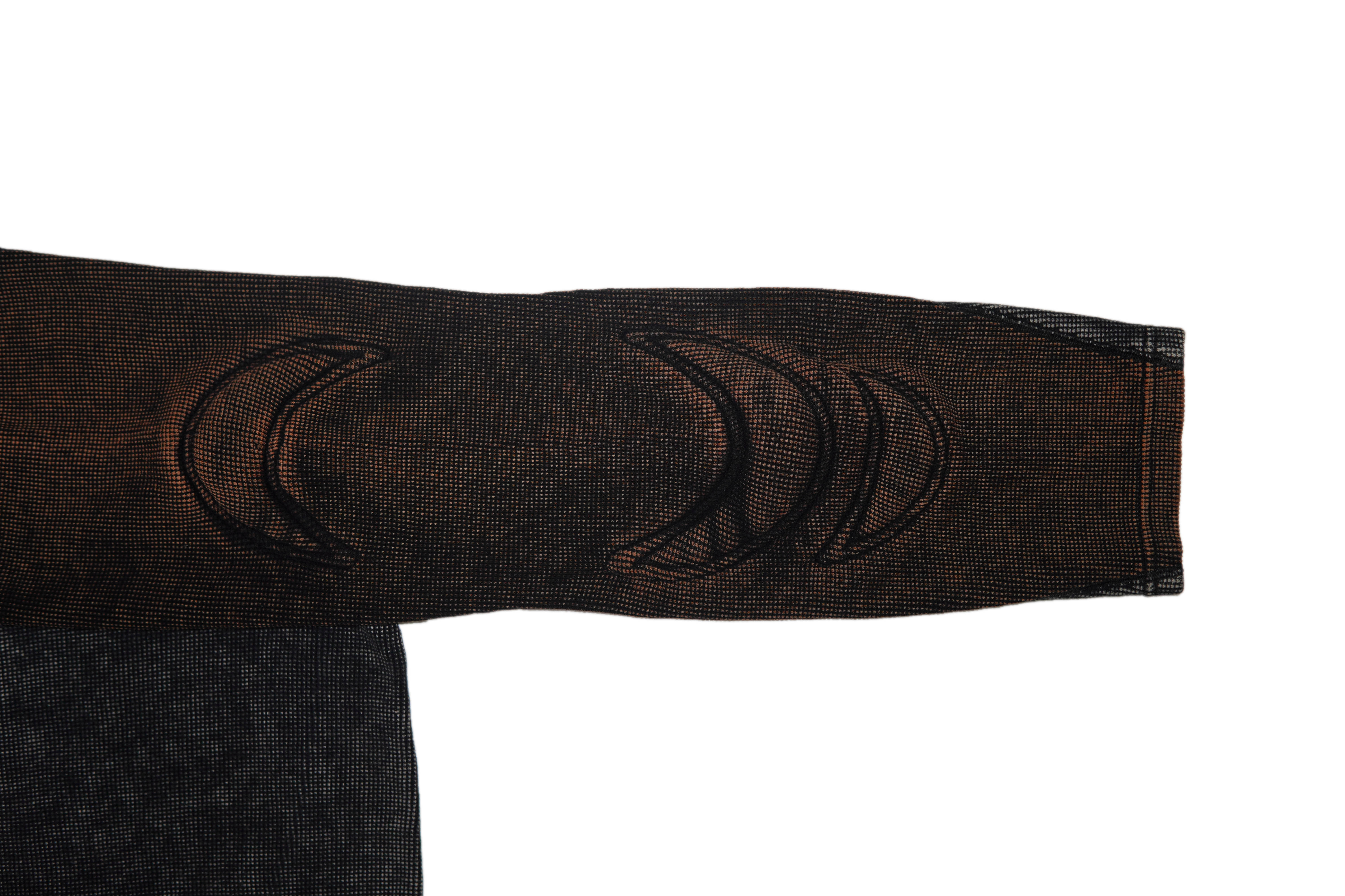 Contrast Vintage Wash Thermal Padded Sweat Shirt