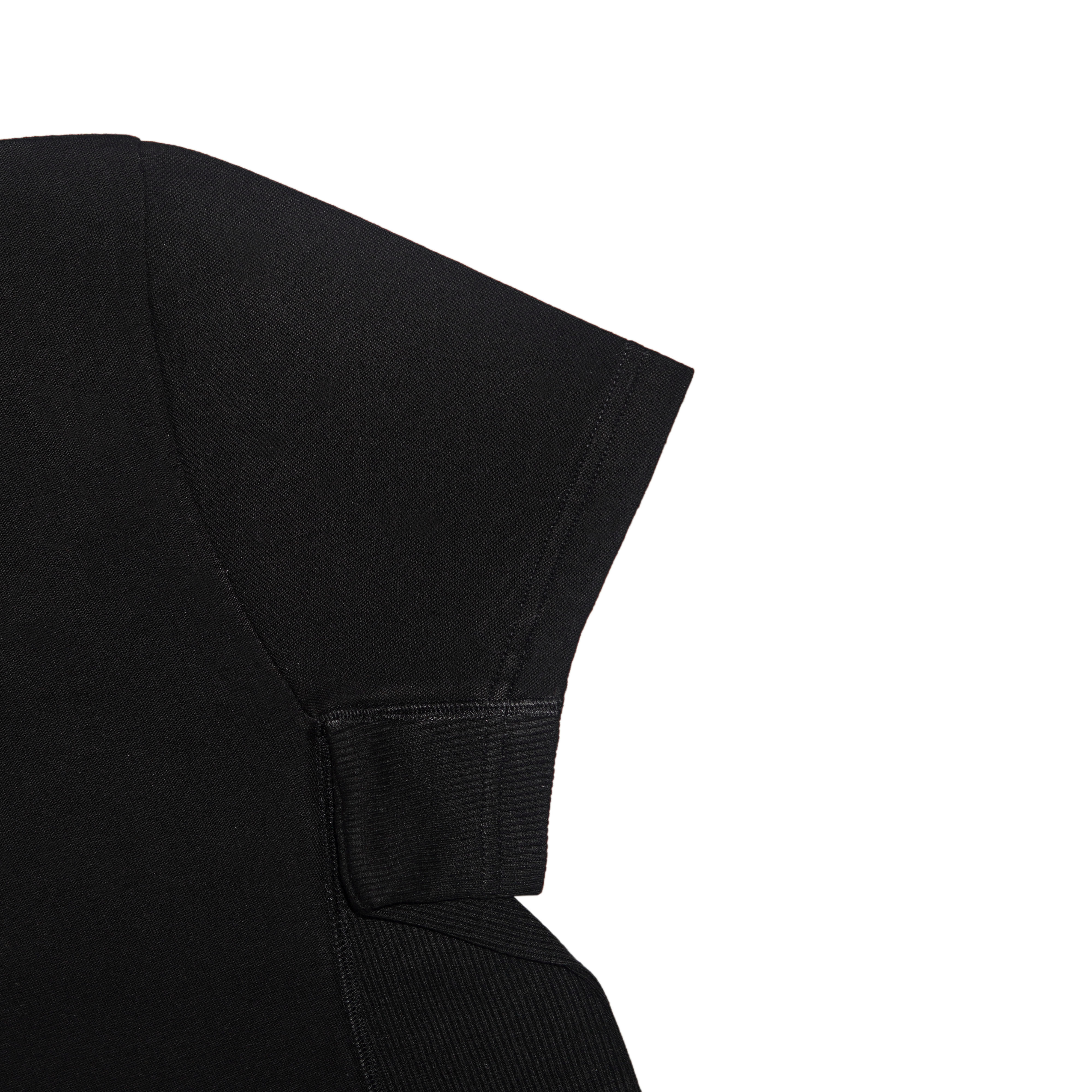 Rib Side Panel Raglan T Shirt