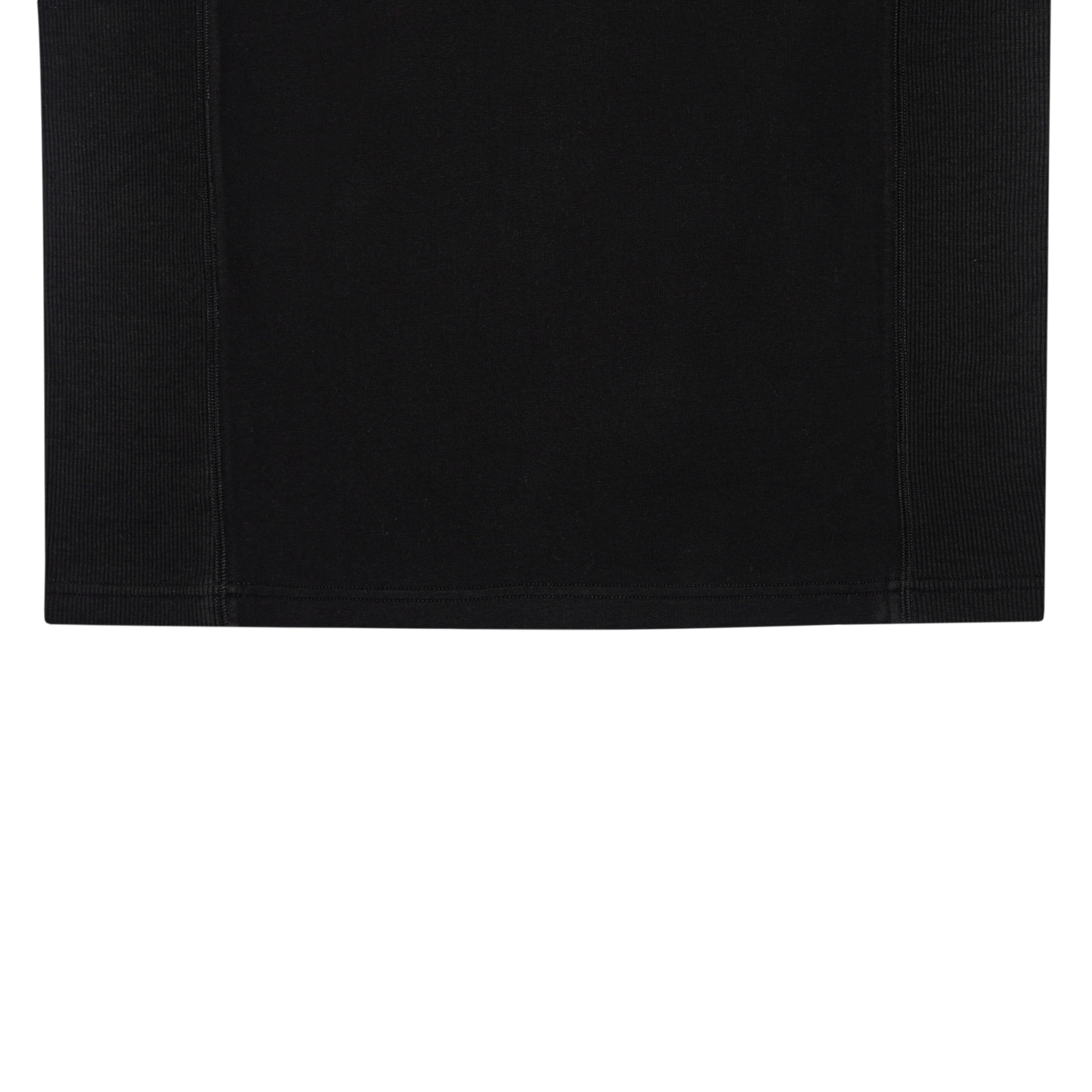 Rib Side Panel Raglan T Shirt