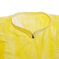 Quarter-Zip Short-Sleeve Fancy Kurta