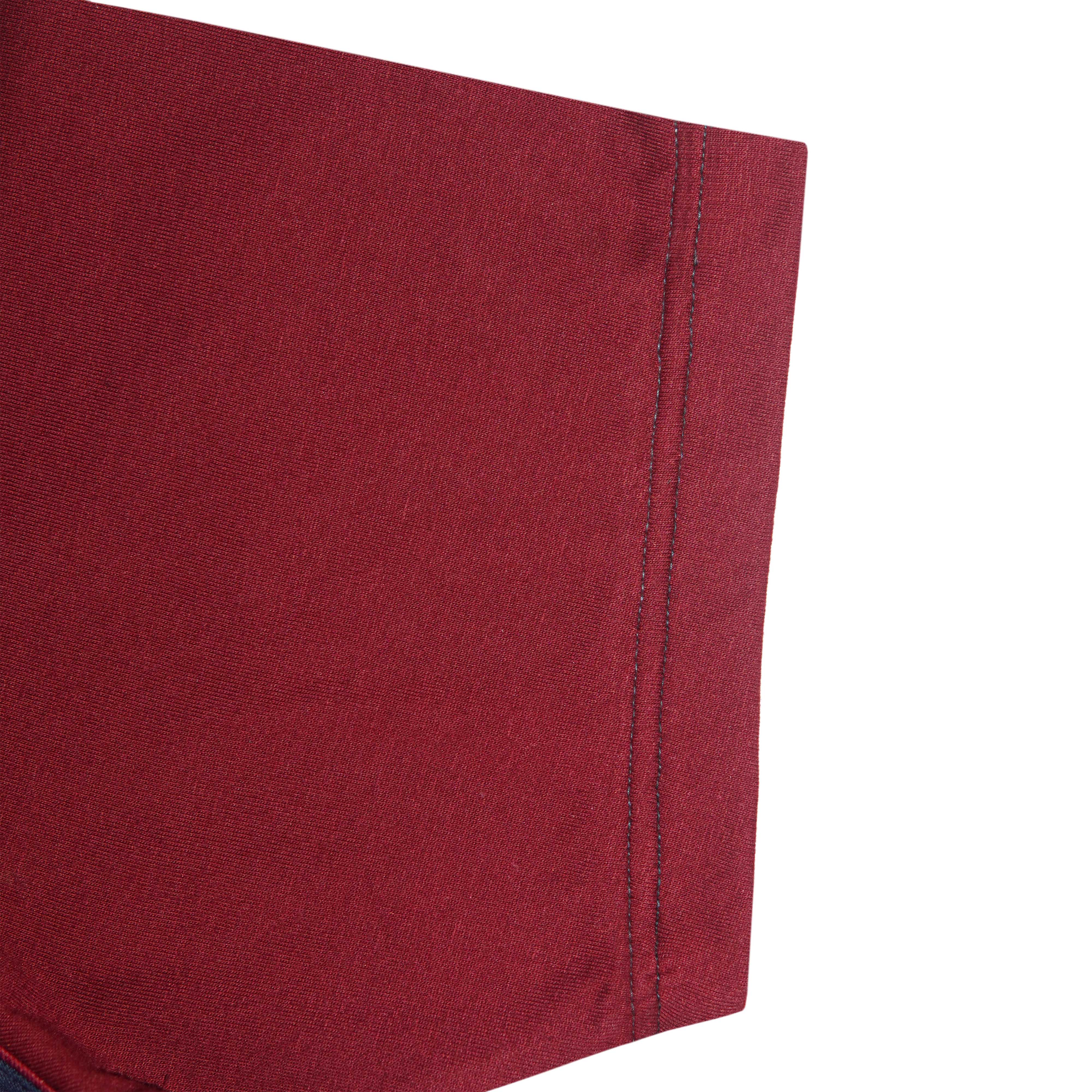 Y-Neck Raglan Short Sleeve T-Shirt