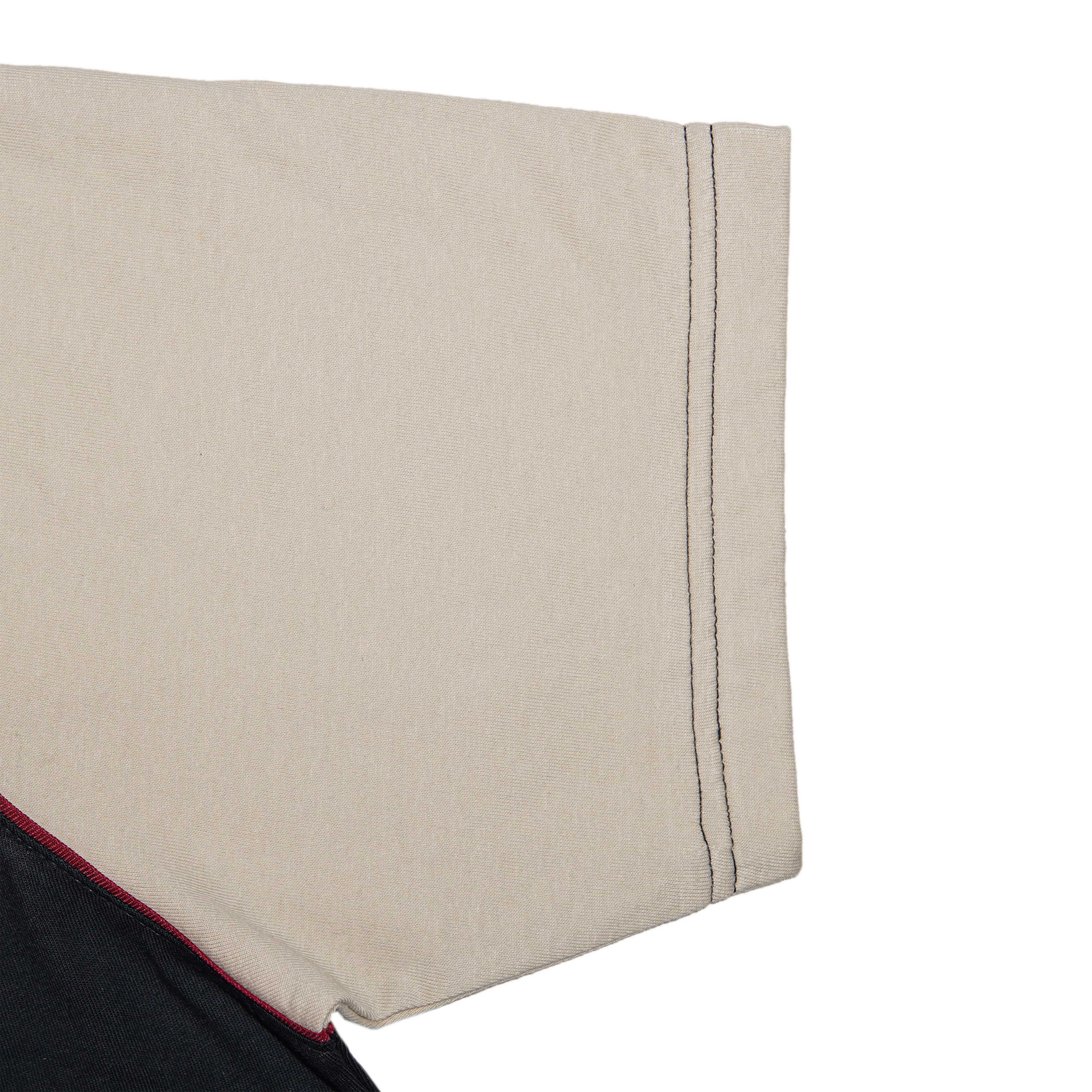 Y-Neck Raglan Short Sleeve T-Shirt