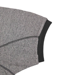 Short Sleeve Thermal Quarter Zip Polo Shirt