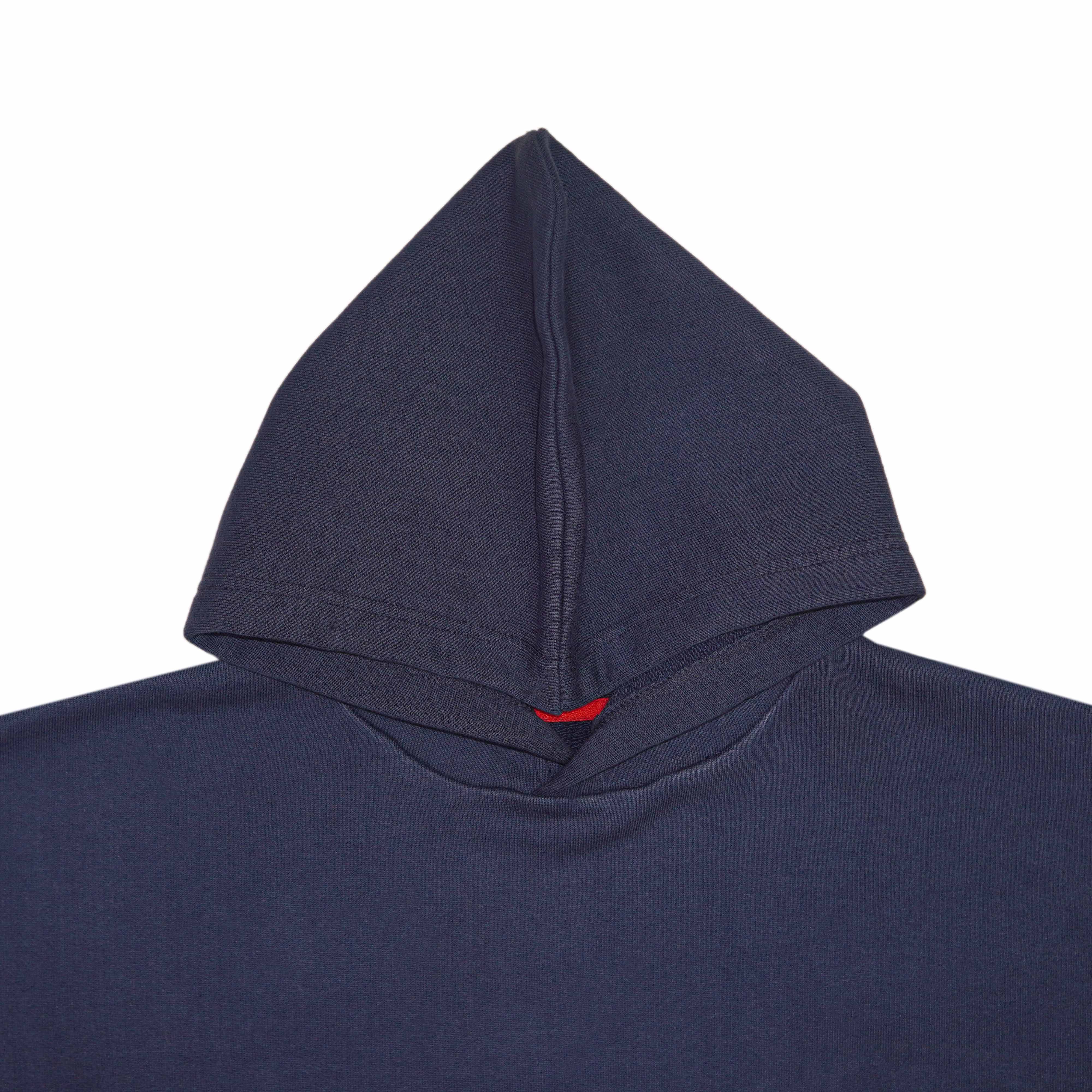 Men’s Down-Shoulder Panel Pullover Hoodie