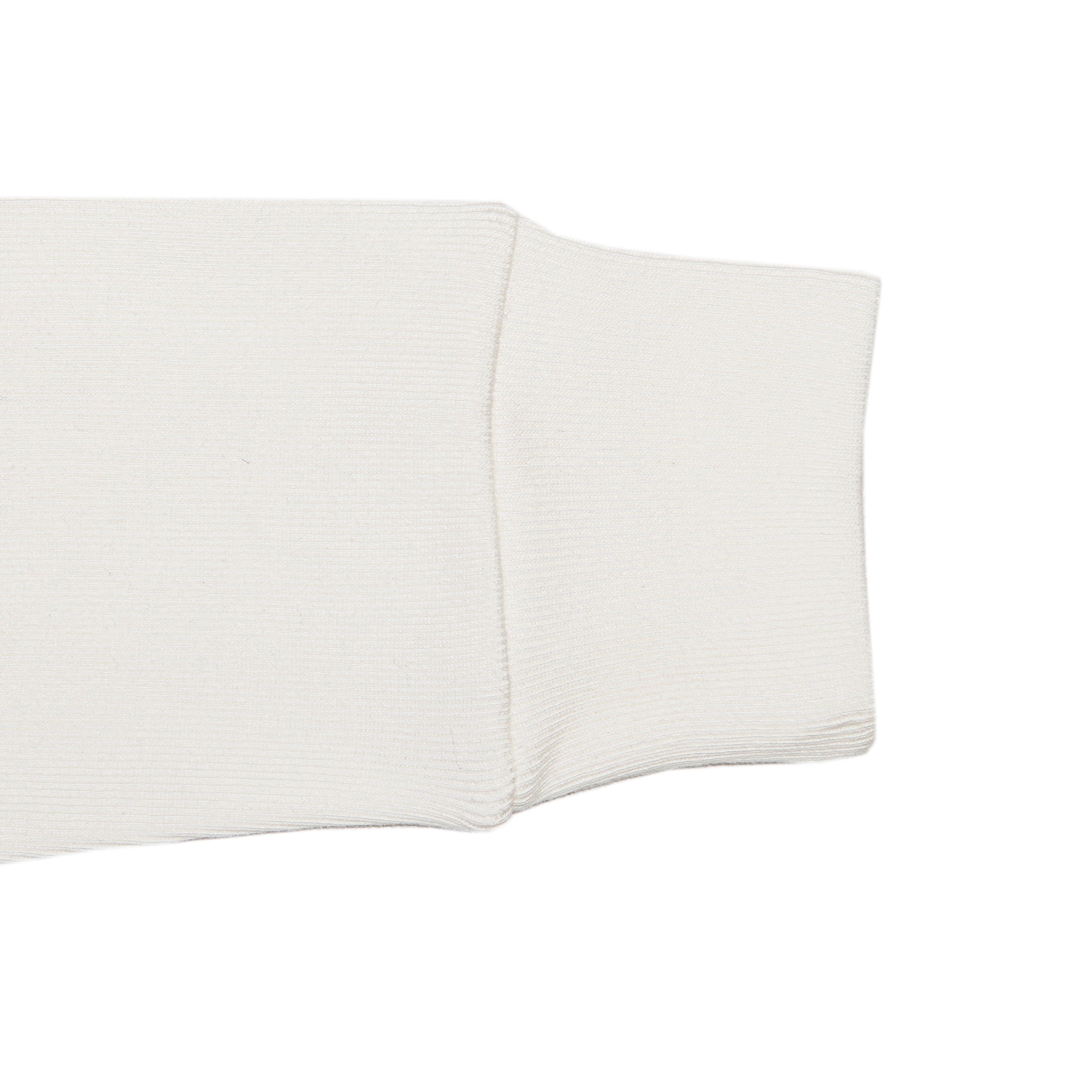 Short Zip Rib-Fashion Sweatshirt