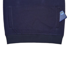 Meticulously Crafted Button-Neck Pullover Sweatshirt