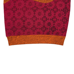 Vibrant Quarter-Zip Knit Pullover Sweatshirt