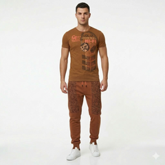 Summer Printed Panel Track Suit