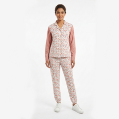 Flannel Women Night Suit