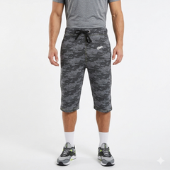 Charcoal Camuflage Short