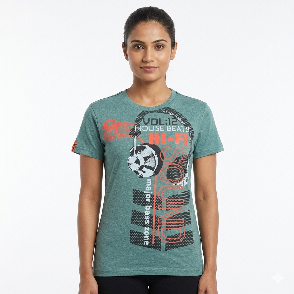 Women German Brand "MUCH MORE" Tee Shirt