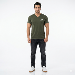 Adidas Brand MEN V Neck T Shirt