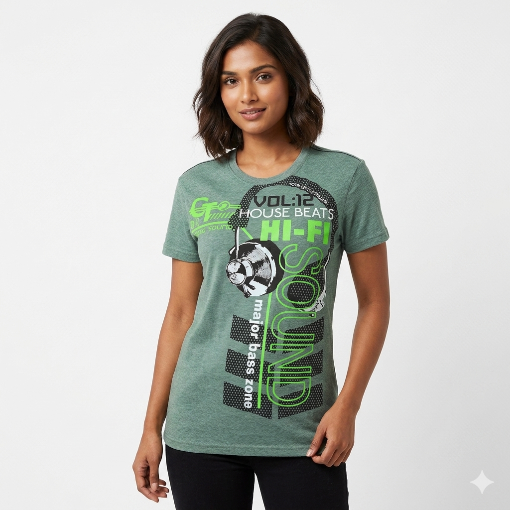 Women German Brand "MUCH MORE" Tee Shirt