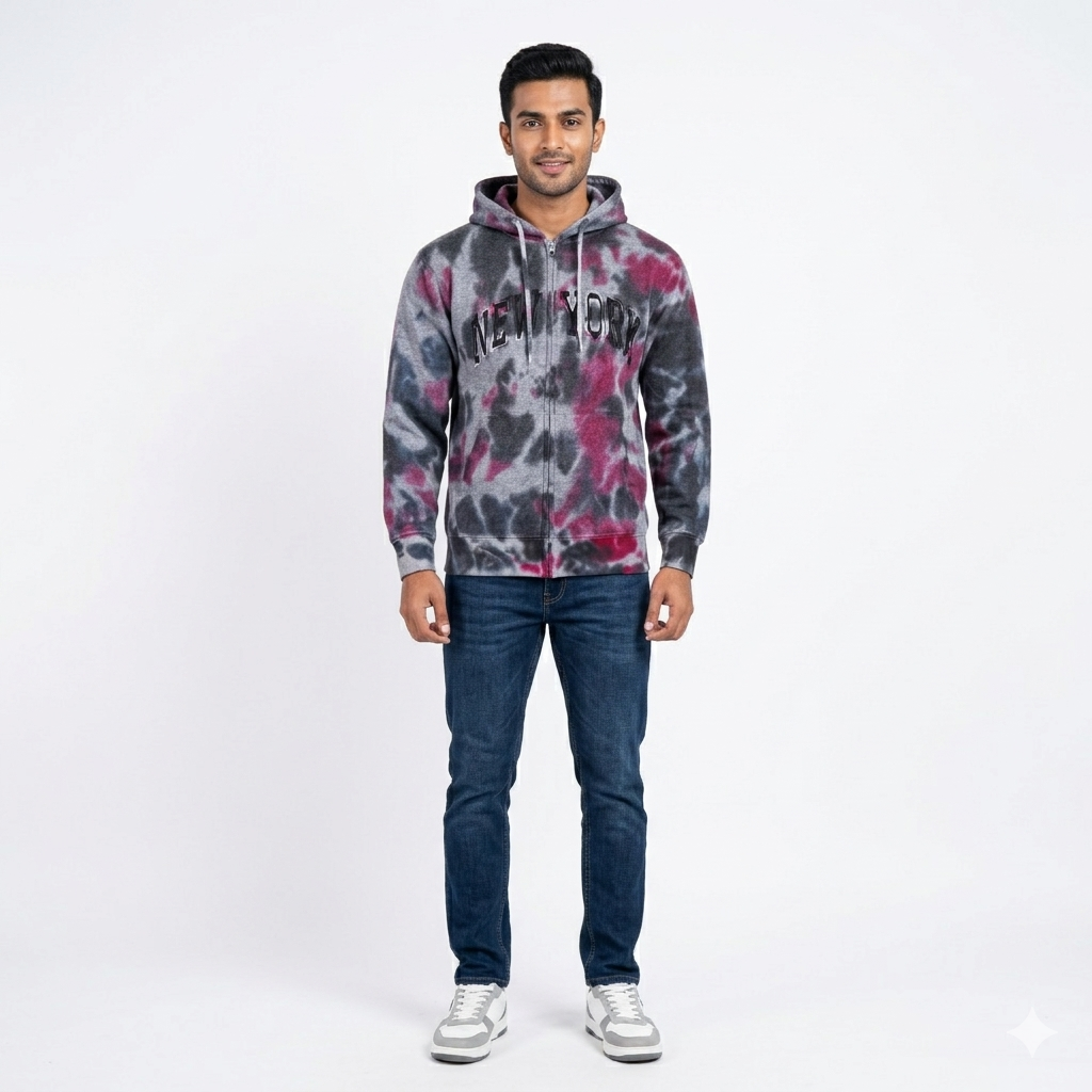 New York Tie & Dye Hoodie