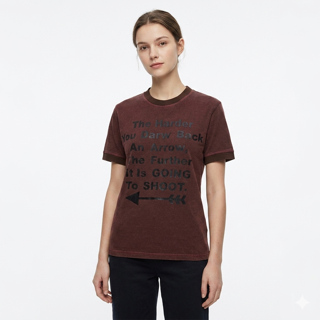 Women 2-tunic dyed Tee shirt